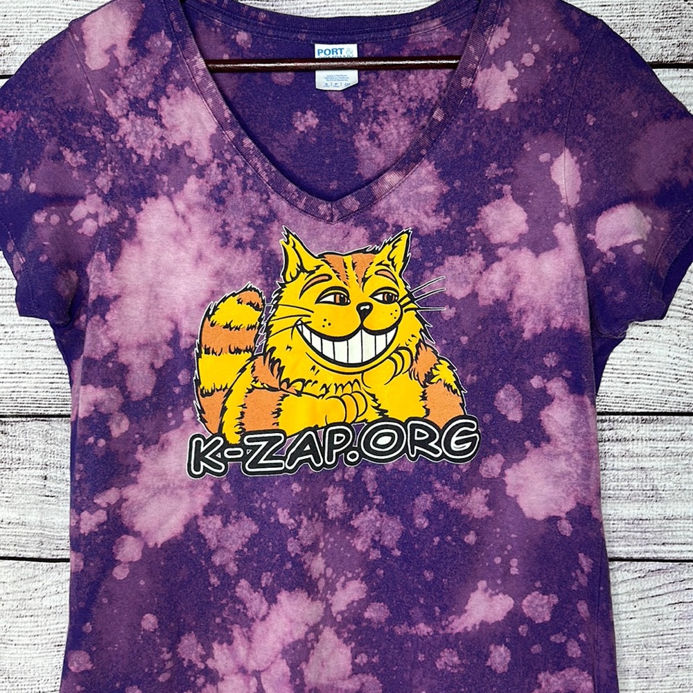 Vintage Sacramento Radio K-ZAP Cat Size Small
